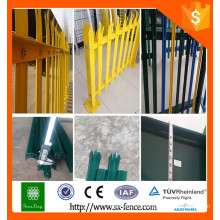 Anping factory iron garden fence/wrought garden fence for sale/square tube fence panels